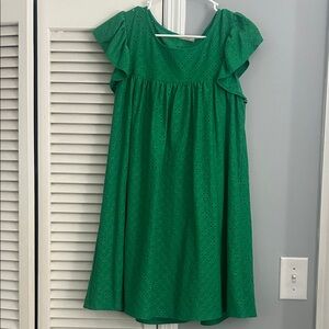 Bright Green Dress